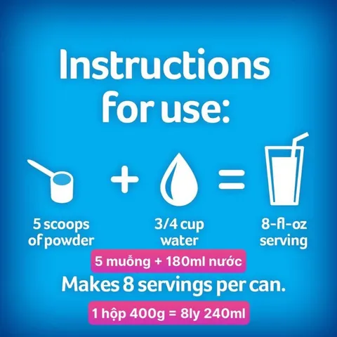 [Date 2026] Sữa Pediasure Grow and Gain 400g Mỹ