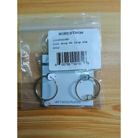 Bông / khuyên tai bạc mạ vàng 18k đính đá Argento Vivo