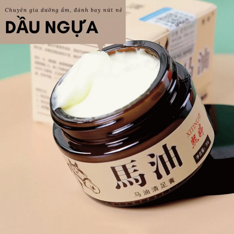 Kem Dưỡng Ẩm Bôi Nứt Gót Chân Đầu Ngựa 30gr - Chăm Sóc Da Chân, Giúp Khôi Phục Độ Ẩm và Đàn Hồi Da, Sử Dụng Hàng Ngày.