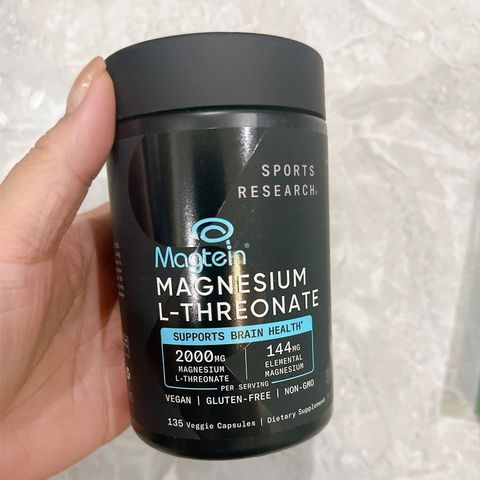 Magtein Magnesium L-Threonate Sports Research USA 135 viên