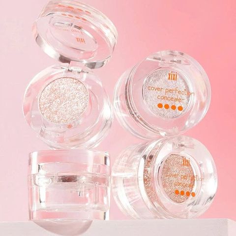 Nhũ Mắt XiXi Cover Perfection Chống Thấm Nước - Phấn Trang Điểm Long Lanh Tươi Sáng 20g, Dễ Dùng Cho Mọi Phong Cách Trang Điểm