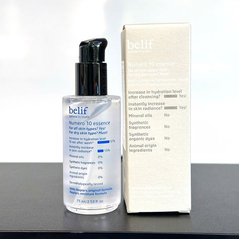 Tinh Chất Khóa Ẩm 10s Belif Numero 10 Essence - Dưỡng Ẩm & Làm Sáng Da Cho Mọi Loại Da, Hàn Quốc 75ml