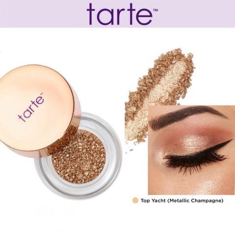 Nhũ Mắt Tarte Chrome Paint Shadow Pot 3g - Phấn Trang Điểm Lấp Lánh, Dễ Dàng Tán, Bám Màu Bền, Hiệu Ứng Gương Rực Rỡ