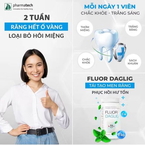Fluor Dagling - Sản phẩm chăm sóc răng miệng Na Uy, ngăn ngừa sâu răng và bảo vệ men răng, thích hợp cho mọi lứa tuổi