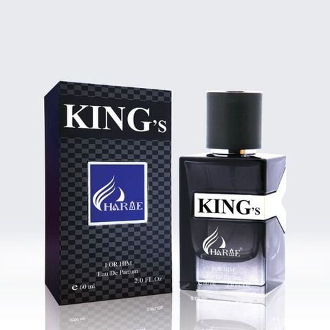 Nước Hoa Charme King 60ml - Nam Tính, Sang Trọng, Hương Gỗ Quyến Rũ, Lưu Hương Lâu Dài, Quà Tặng Hoàn Hảo Cho Đấng Mày Râu