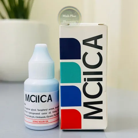 Kem bôi nấm, ngứa, ngừa mụn MCiICA - dưỡng ẩm da khô, cháy nắng