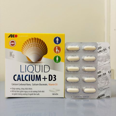 Nano Calcium Complex - Bổ Sung Canxi, Magie, Kẽm - Hỗ Trợ Phát Triển Xương Răng, Ngăn Ngừa Thiếu Canxi Cho Phụ Nữ Mang Thai và Trẻ Em