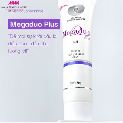 Gel Dưỡng Megaduo & Megaduo Plus 15g - Giảm Mụn, Mờ Thâm, Làm Sáng Da - Sản phẩm Chăm Sóc Da Thiên Nhiên Chất Lượng Cao