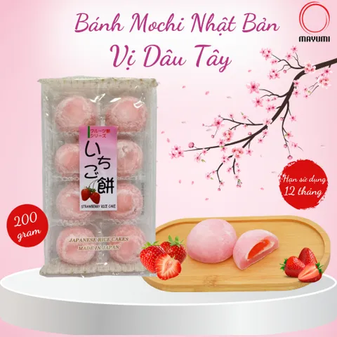 Bánh Mochi Nhân Trái Cây Nhật Bản Thương Hiệu Sachi Mochi - Date xa