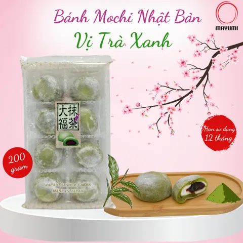 Bánh Mochi Nhân Trái Cây Nhật Bản Thương Hiệu Sachi Mochi - Date xa