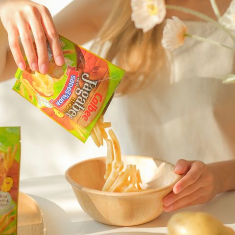 Bánh Snack Khoai Tây Jagabee Vị Rong Biển 100% Từ Khoai Tây Tươi - Snack Nhật Bản Giòn Rụm, Thơm Ngon Khó Cưỡng