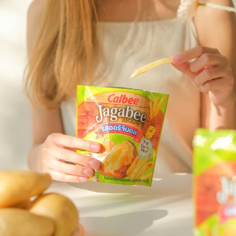 Bánh Snack Khoai Tây Jagabee Vị Rong Biển 100% Từ Khoai Tây Tươi - Snack Nhật Bản Giòn Rụm, Thơm Ngon Khó Cưỡng