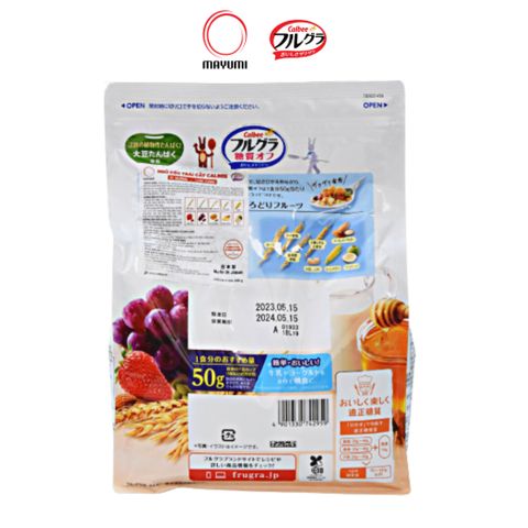 [Chính Hãng] Ngũ Cốc Trái Cây Calbee Nhật Bản 600g Trắng– Ít Đường, Ăn Sáng Healthy, Bổ Sung Năng Lượng [DATE T12/2026]