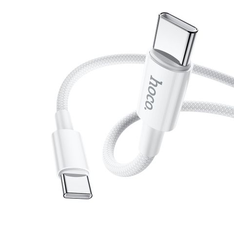 Dây Cáp Sạc Hoco THM206 Type C - USB-C 60W Và IP 27W Dài 1M - Sạc Nhanh Cho Điện Thoại Và Thiết Bị Điện Tử