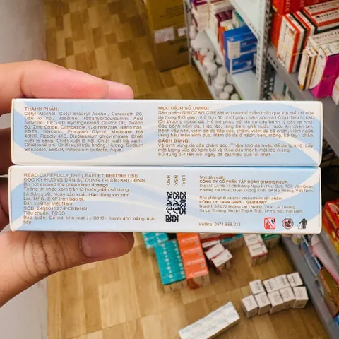 Kem Nirozan COOL 10g - Điều trị nấm ngứa, viêm da hiệu quả từ thương hiệu Giga Đức, hỗ trợ phục hồi sức khỏe làn da.
