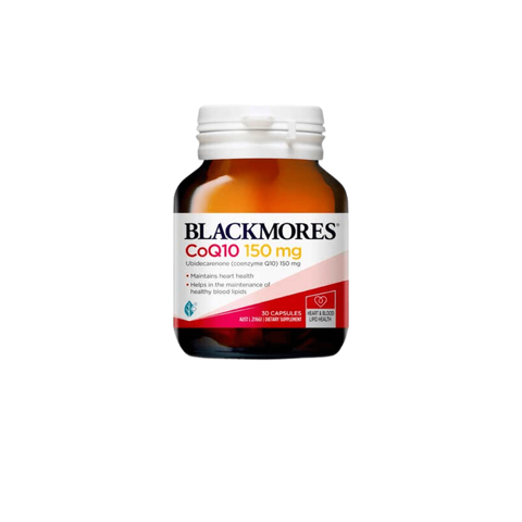 (Hàng công ty, có tem) CoQ10 150mg L/30v BLACKMORES Chống oxy hóa, hỗ trợ sức khỏe tim mạch