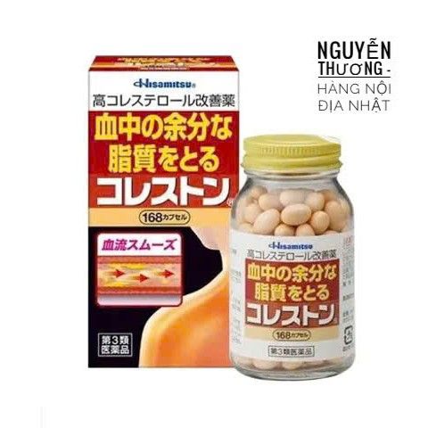 Viên Uống Giảm Mỡ Máu Hisamitsu 168 Viên - Hỗ Trợ Sức Khỏe Tim Mạch, Giảm Cholesterol Xấu Từ Nhật Bản