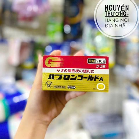 Viên uống cảm cúm Pabron Gold Nhật Bản 210 viên  382872