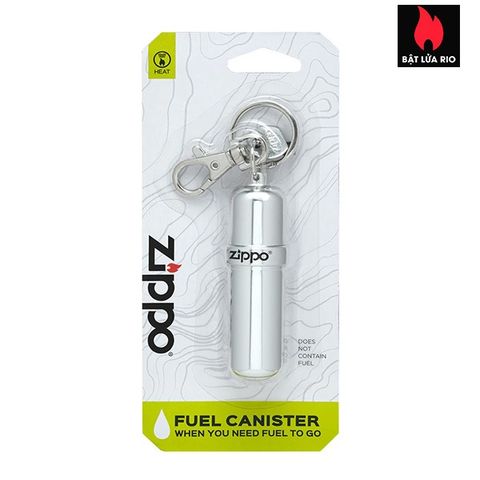 Móc Khóa Chuyên Dụng Zippo Chính Hãng - Phụ Kiện Thời Trang Nhôm Chịu Va Đập, Đựng Đá Dự Phòng, Thiết Kế An Toàn