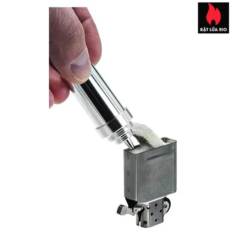 Móc Khóa Chuyên Dụng Zippo Chính Hãng - Phụ Kiện Thời Trang Nhôm Chịu Va Đập, Đựng Đá Dự Phòng, Thiết Kế An Toàn