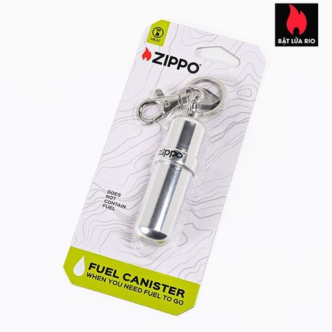 Móc Khóa Chuyên Dụng Zippo Chính Hãng - Phụ Kiện Thời Trang Nhôm Chịu Va Đập, Đựng Đá Dự Phòng, Thiết Kế An Toàn