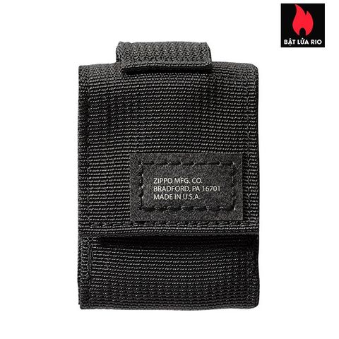 Túi Chiến Thuật Zippo Đen 48400 - Chất Liệu Tiêu Chuẩn Quân Sự Bảo Vệ Bật Lửa, Độ Bền Cao, Dễ Sử Dụng