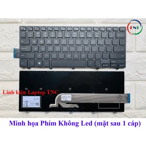 Bàn phím Laptop Dell 5447 5448 5442 5445 Backlit có đèn LED / Không Led Dell Inspiron 14 5000 series PHỤ KIỆN LAPTOP