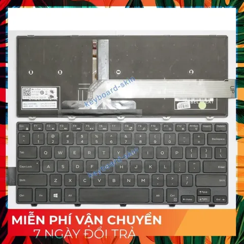[Có đèn] Bàn phím laptop Dell Vostro 5459, 14-5459 PHỤ KIỆN LAPTOP
