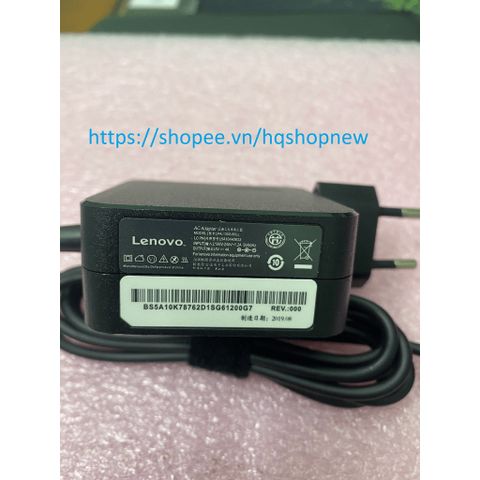 Sạc Laptop Lenovo Chính Hãng 5V-4A cho Ideapad 110S-11IBR, 100S-11, Miix 310-10ICR - Phụ Kiện An Toàn và Hiệu Suất Cao