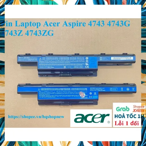 [Pin zin] Pin Laptop Acer Aspire 4743 4743G 4743Z 4743ZG PHỤ KIỆN LAPTOP