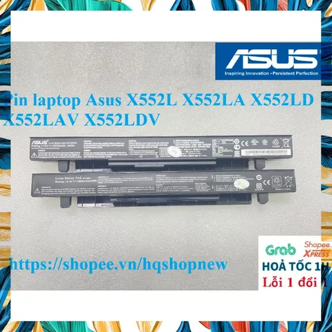 Pin laptop Asus X552L X552LA X552LD X552LAV X552LDV PHỤ KIỆN LAPTOP