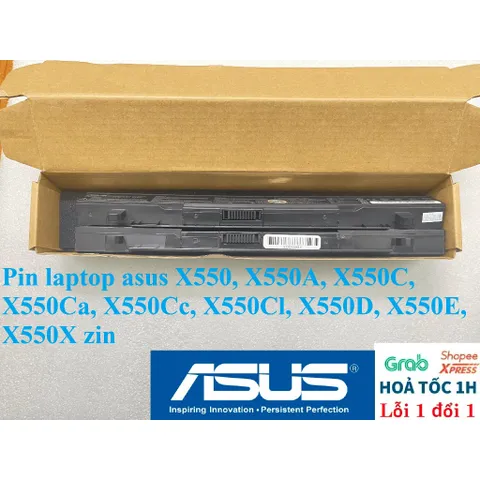[Pin zin] Pin laptop asus X550, X550A, X550C, X550Ca, X550Cc, X550Cl, X550D, X550E, X550X zin PHỤ KIỆN LAPTOP