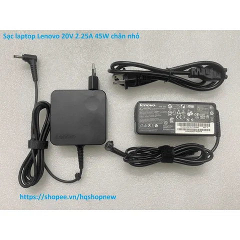 [Sạc zin] Sạc laptop Lenovo 20V 2.25A 45W chân nhỏ PHỤ KIỆN LAPTOP