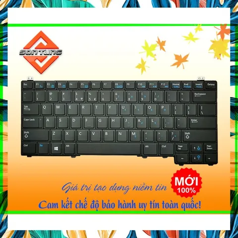 Bàn phím Dell Latitude E5440 - Bàn phím thay thế chất lượng cao, US layout, bảo hành 09 tháng, phụ kiện laptop đáng tin cậy