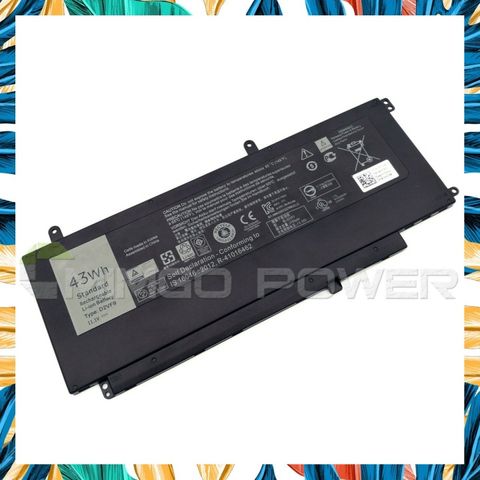 Pin laptop Dell D2VF9 43WH - Thay thế cho Inspiron 15 7547 7548, Phụ kiện chính hãng, Bảo hành 1 đổi 1