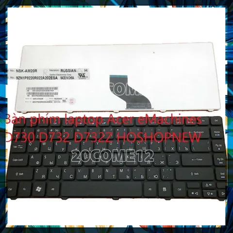 Bàn phím laptop Acer eMachines D730 D732 D732Z PHỤ KIỆN LAPTOP