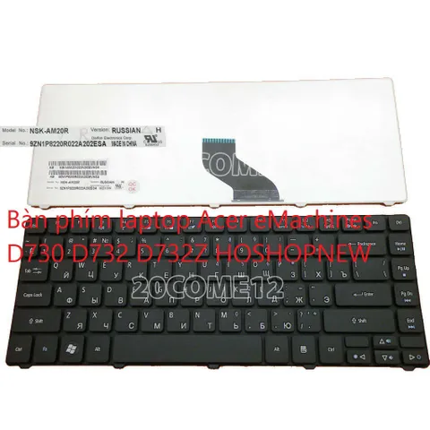 Bàn phím laptop Acer eMachines D730 D732 D732Z PHỤ KIỆN LAPTOP