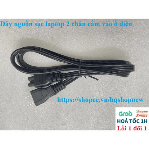 [Dây Xịn] Dây nguồn sạc laptop 2 chân cắm vào ổ điện PHỤ KIỆN LAPTOP