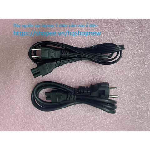 [Dây Xịn] Dây nguồn sạc laptop 2 chân cắm vào ổ điện PHỤ KIỆN LAPTOP