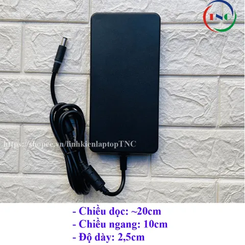 Sạc Laptop Dell 19.5V - 12.3A - 240W Chân 7.4*5.0mm Dell Precision M4800 7710 7720 7730 M600 M6700 M6800 PHỤ KIỆN LAPTOP