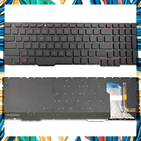 Bàn phím laptop Asus ROG Strix GL553 GL553VD GL553VE GL753VD GL753VE GL753VW FX533VD FX53VD FX53VE FX553VE- Có LED PHỤ K