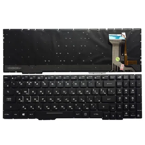 Bàn phím laptop Asus ROG Strix GL553 GL553VD GL553VE GL753VD GL753VE GL753VW FX533VD FX53VD FX53VE FX553VE- Có LED PHỤ K