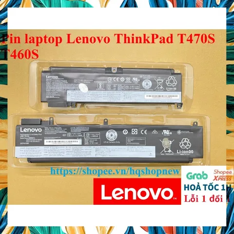 [Pin zin] Pin laptop Lenovo ThinkPad T470S T460S mã Pin 00HW022 00HW023 00HW024 00HW025 01AV405 01AV406 PHỤ KIỆN LAPTOP