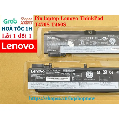 [Pin zin] Pin laptop Lenovo ThinkPad T470S T460S mã Pin 00HW022 00HW023 00HW024 00HW025 01AV405 01AV406 PHỤ KIỆN LAPTOP