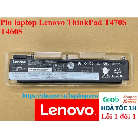 [Pin zin] Pin laptop Lenovo ThinkPad T470S T460S mã Pin 00HW022 00HW023 00HW024 00HW025 01AV405 01AV406 PHỤ KIỆN LAPTOP