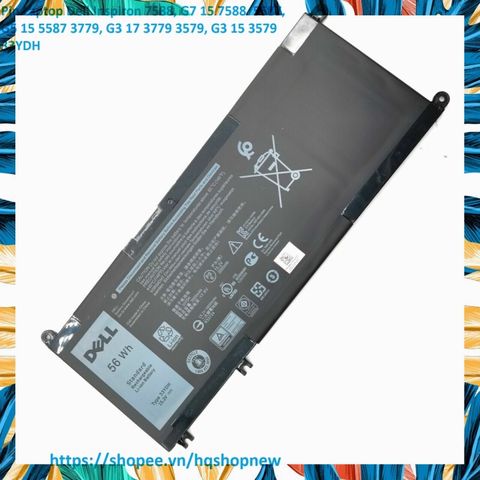 Pin Laptop Dell Inspiron 7588, G7 15 7588, G5 15 5587, G3 15 3579, 33YDH - Pin Chính Hãng, Thời Gian Sử Dụng Lâu, Phụ Kiện Laptop UY TÍN