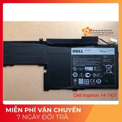 [Pin zin] Pin Laptop dell 7437 7537 17 7737 062VNH G4YJM T2T3J F7HVR Pin Zin PHỤ KIỆN LAPTOP