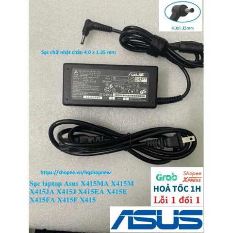 Sạc laptop Asus X415MA X415M X415JA X415J X415EA X415E X415FA X415F X415 PHỤ KIỆN LAPTOP