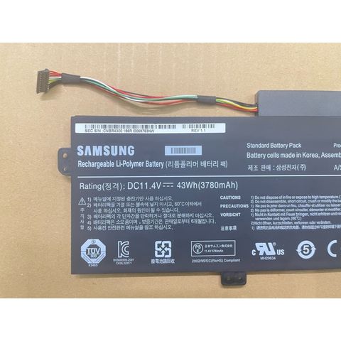 Pin Laptop Samsung AA-PBVN3AB 43W cho NP370, NP450, 510R5E - Sản phẩm chính hãng, mới 100% bảo hành nhanh chóng