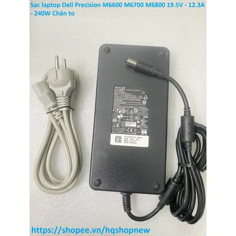 [Sạc zin] Sạc laptop Dell Precision M6600 M6700 M6800 19.5V - 12.3A - 240W Chân to PHỤ KIỆN LAPTOP